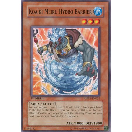 Koa'ki Meiru Hydro Barrier (Common)