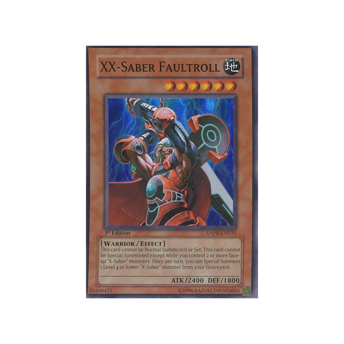 XX-Saber Faultroll (Super Rare)