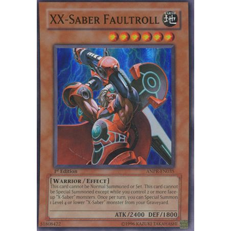 XX-Saber Faultroll (Super Rare)