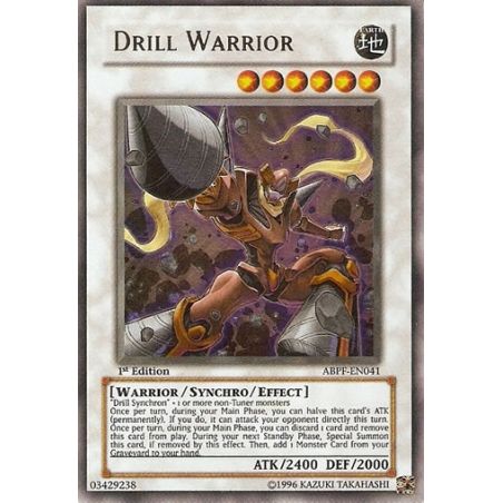 Drill Warrior (Ultra Rare)