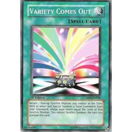 Variety Comes Out (Common)