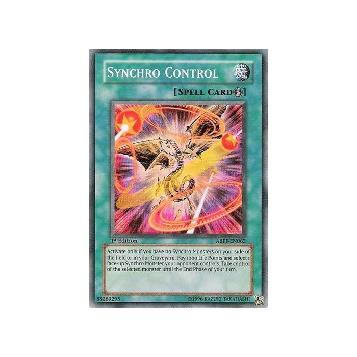 Synchro Control (Secret Rare)