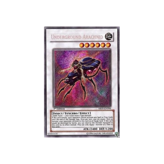 Underground Arachnid (Secret Rare)