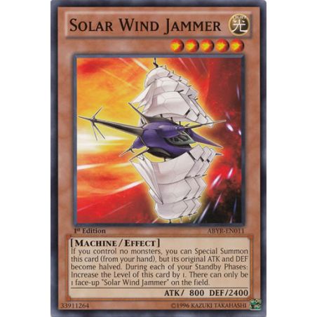 Solar Wind Jammer