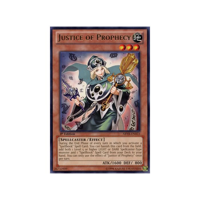 Justice of Prophecy (Rare)