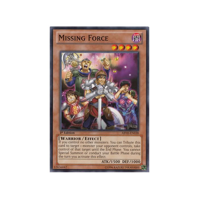 Missing Force