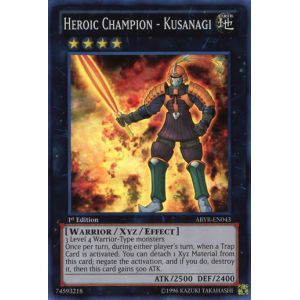 Heroic Champion - Kusanagi (Super Rare)