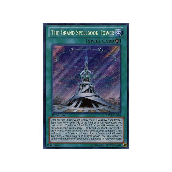 The Grand Spellbook Tower (Secret Rare)