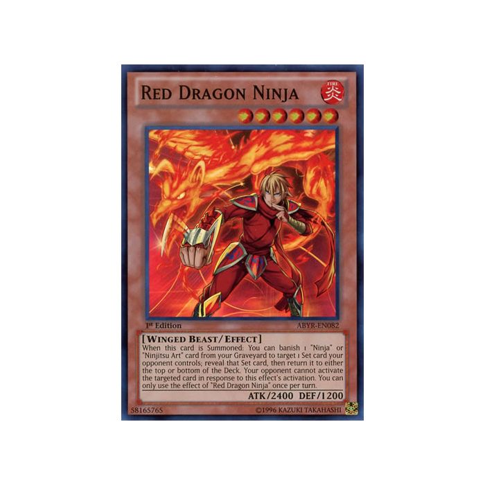 Red Dragon Ninja (Super Rare)