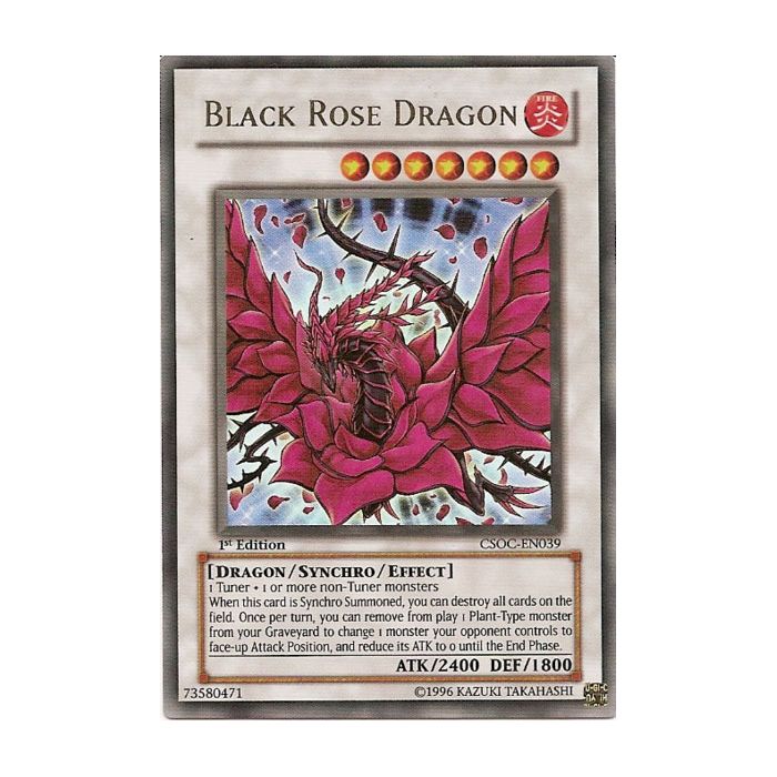 Black Rose Dragon Ultra Rare 