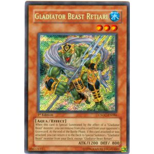 Gladiator Beast Retiari (Secret Rare)
