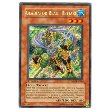 Gladiator Beast Retiari (Secret Rare)
