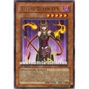  Yu-Gi-Oh! - Allure Queen LV7 (CDIP-EN008) - Cyberdark Impact -  1st Edition - Ultra Rare : Toys & Games