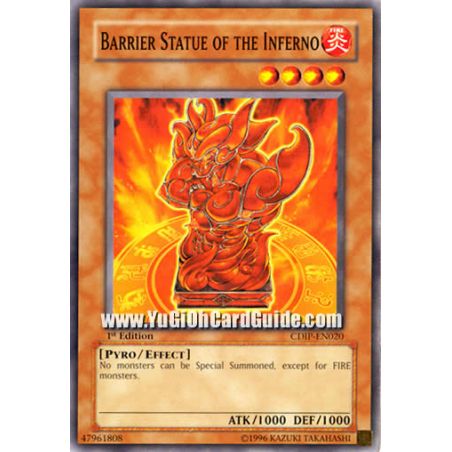 Barrier Statue of the Inferno (Common)