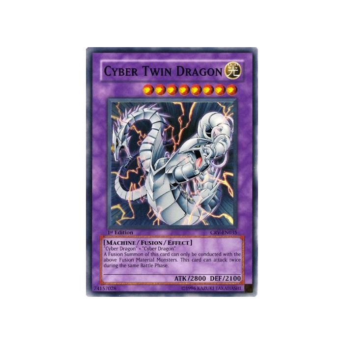 Cyber Twin Dragon (Super Rare)