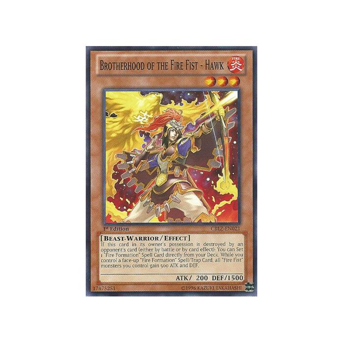 Brotherhood of the Fire Fist - Hawk (Common)