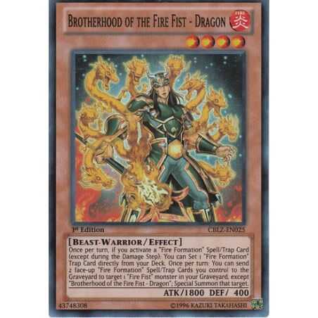 Brotherhood of the Fire Fist - Dragon (Super Rare)