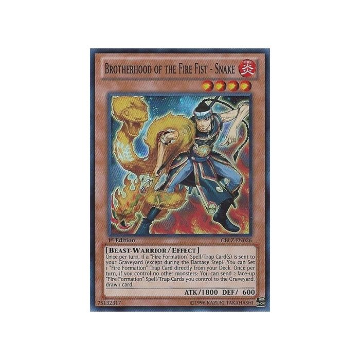 Brotherhood of the Fire Fist - Snake (Super Rare)