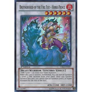 Brotherhood of the Fire Fist - Horse Prince (Super Rare)