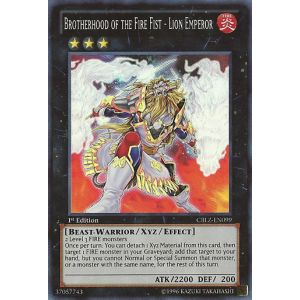 Brotherhood of the Fire Fist - Lion Emperor (Super Rare)