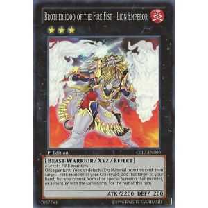 Brotherhood of the Fire Fist - Lion Emperor (Super Rare)