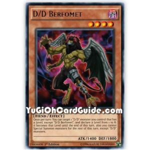 D/D Berfomet (Super Rare)