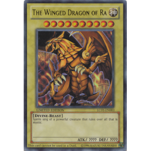 The Winged Dragon of Ra (Ultra Rare) 25TH Anniversary Promo