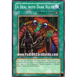 A Deal with Dark Ruler (Common)