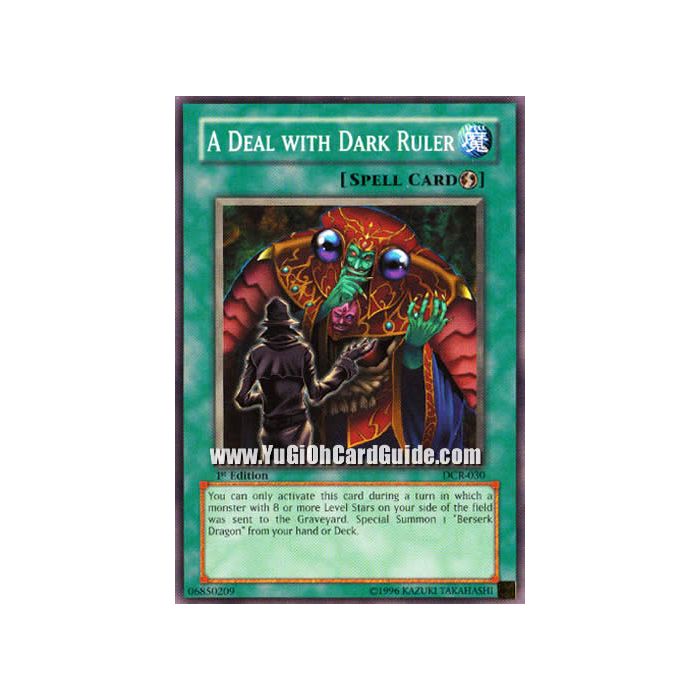 A Deal with Dark Ruler (Common)