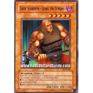 Dark Scorpion - Gorg the Strong (Common)