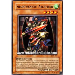 Shadowknight Archfiend (Common)