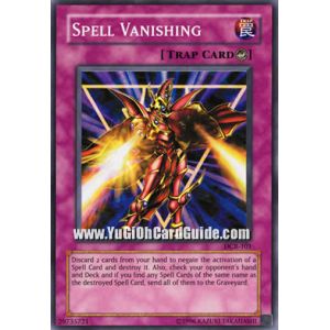 Spell Vanishing  (Super Rare)