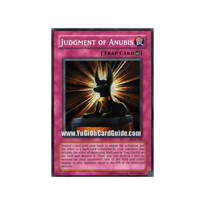 Judgment of Anubis (Secret Rare)