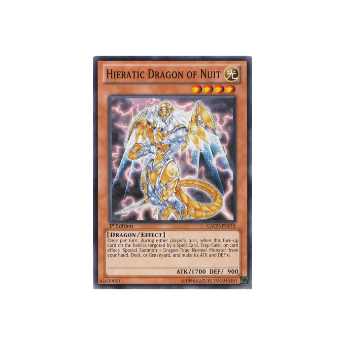 Hieratic Dragon of Nuit (Common)