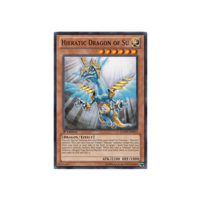 Hieratic Dragon of Su (Common)