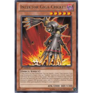 Inzektor Giga - Cricket (Rare)