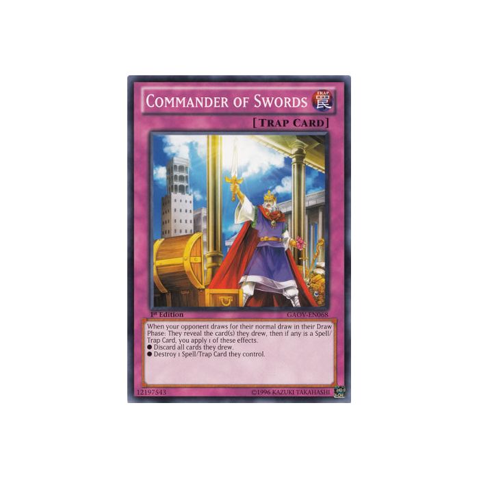 Commander of Swords (Common)