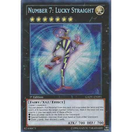 Number 7: Lucky Straight (Secret Rare)