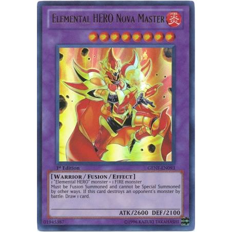 Elemental HERO Nova Master (Ultra Rare)