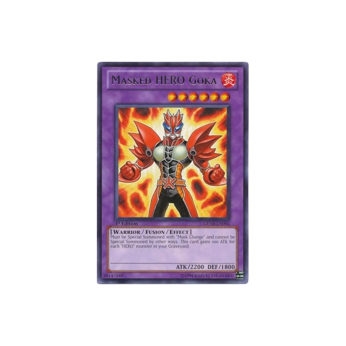 Masked HERO Goka (Rare)