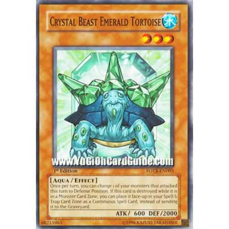 Crystal Beast Emerald Tortoise (Common)