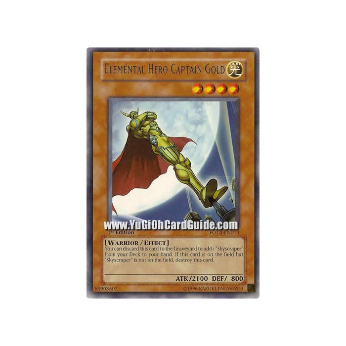 Elemental Hero Captain Gold (Ultra Rare)