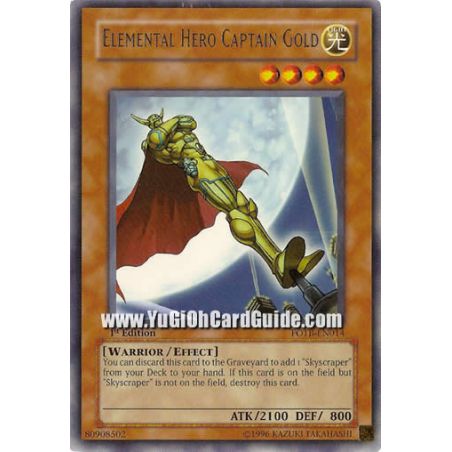 Elemental Hero Captain Gold (Ultra Rare)