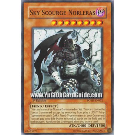 Sky Scourge Norleras (Super Rare)