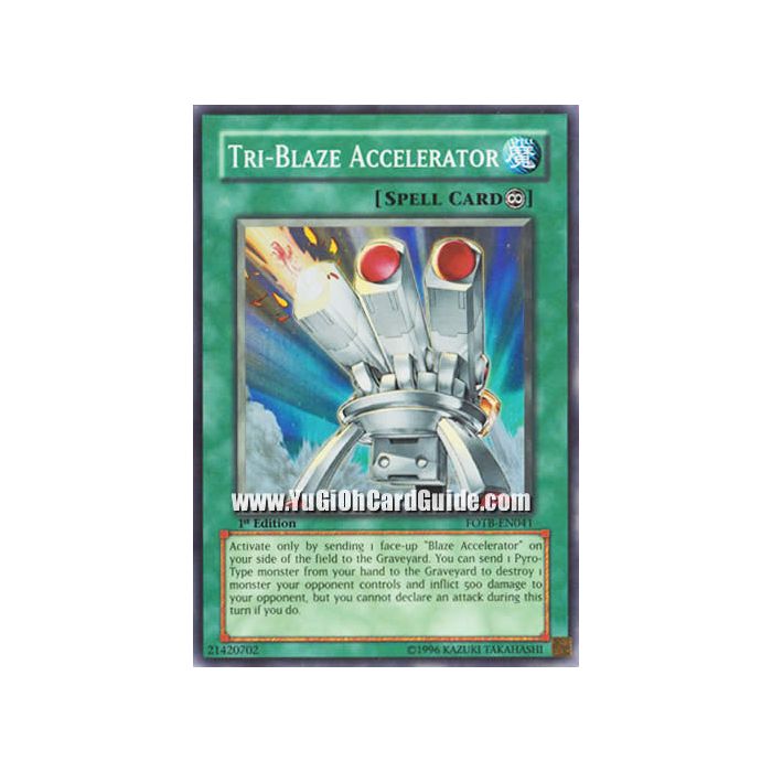 Tri-Blaze Accelerator (Super Rare)