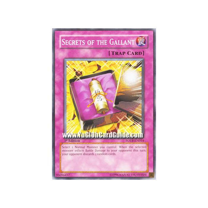 Secrets of the Gallant (Common)