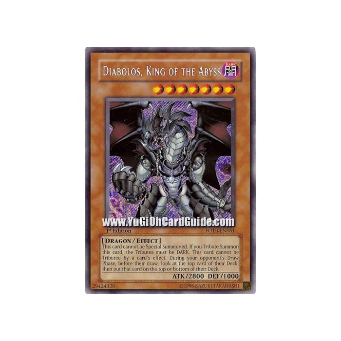 Diabolos, King of the Abyss (Secret Rare)