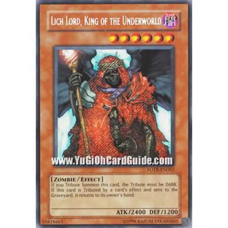 Lich Lord, King of the Underworld (Secret Rare)