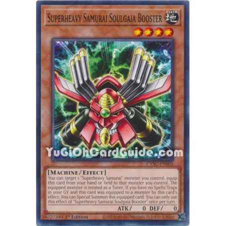 Superheavy Samurai Soulgaia Booster (Common)