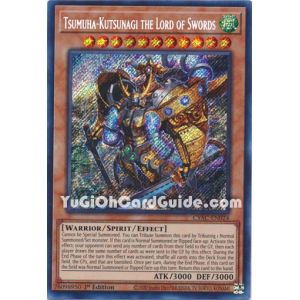 Tsumuha-Kutsunagi the Lord of Swords (Secret Rare)